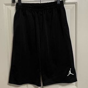Nike Air Jordan Boys Basketball Shorts, Black, Size L (12/13)